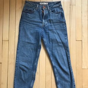 ASOS RECYCLED FLORENCE STRAIGHT LEG JEAN